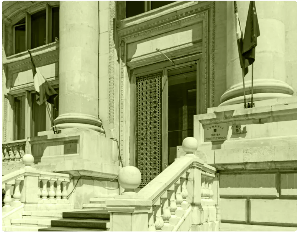 The seat of the Constitutional Court of Romania
